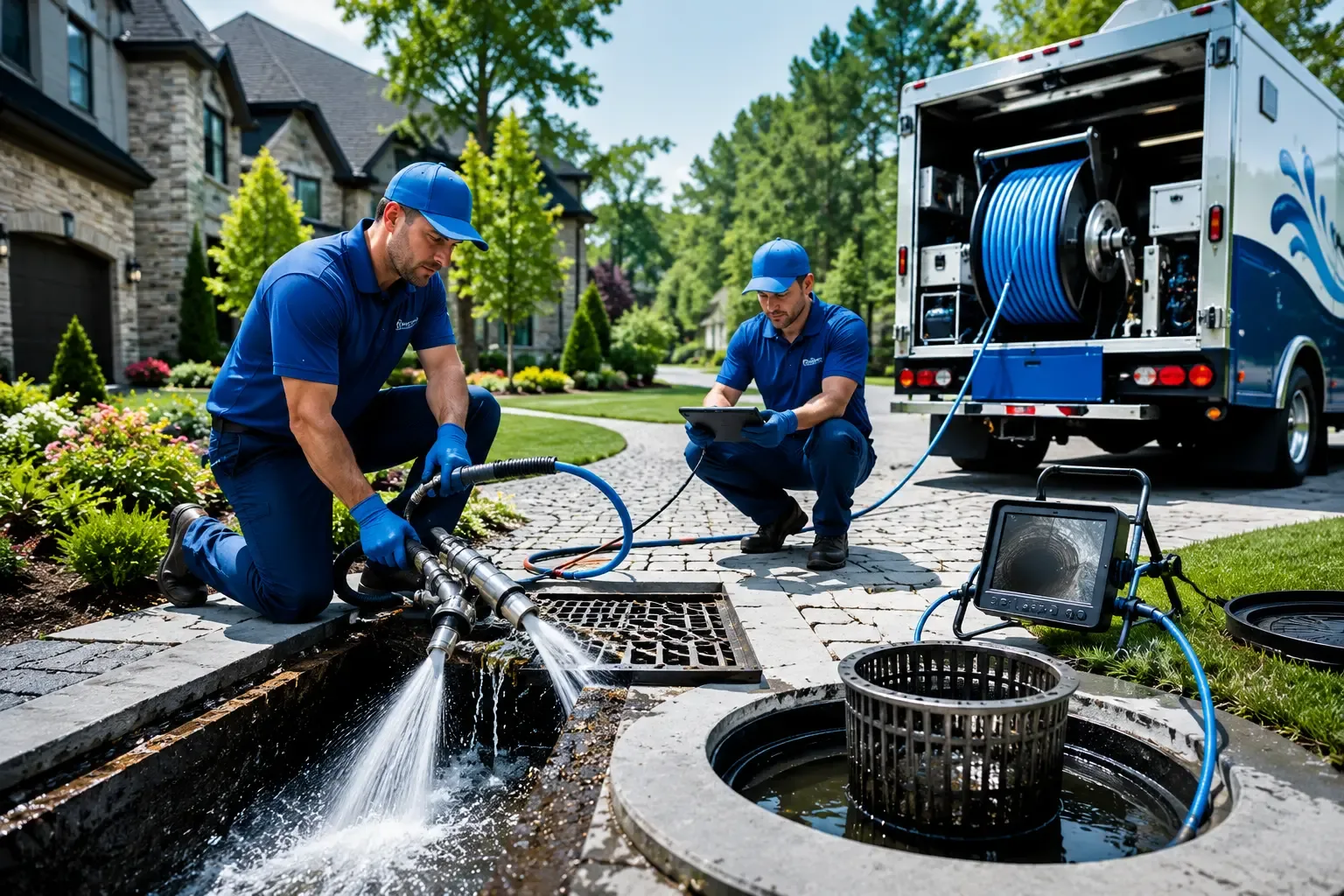 Local outdoor drain cleaning professionals in Evangeline, LA